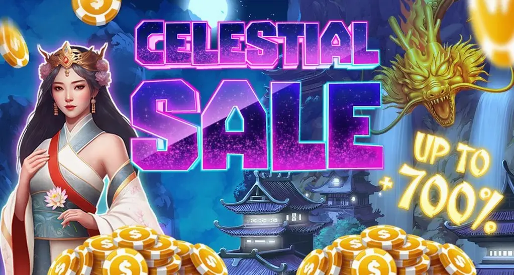 Oferta celestial de Slotpark Dollars